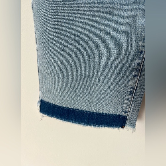 NWT SER.O.YA Heidi Straight Leg Patch Jean 29x35 in Coastline - Picture 10 of 15